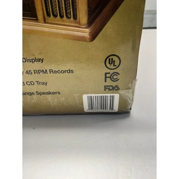 Innovative Technology Music Center - 4 in 1 wooden music box New - Picture 5 of 6